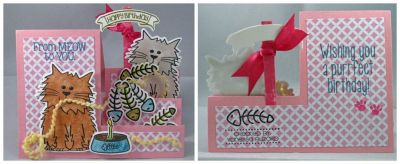*happy birthday
cat2stamp stamps & dies.  sizzix step up card. morechalksayings2stamp & die.
