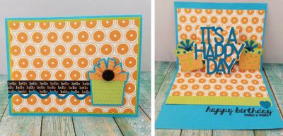 *it's a happy day
sizzix it's a happy day 3d drop in. sizzix present triplits. papers TSOL
