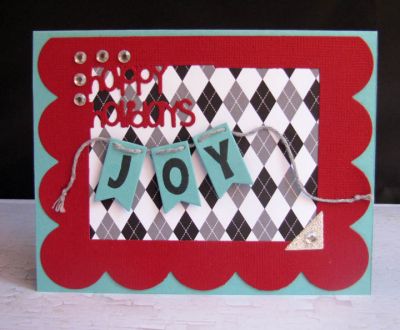 *Happy Holidays
Happy Drop ins.  sizzix alphabet stamps and banners. sizzix flowers/sentiments scalloped drop in card die set.
