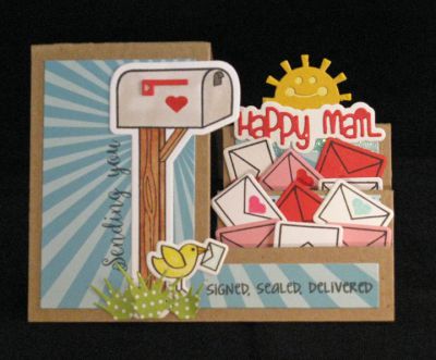 *happy mail
happymail2stamp+dies. basic step up card. sunshine triplit. tsol papers
