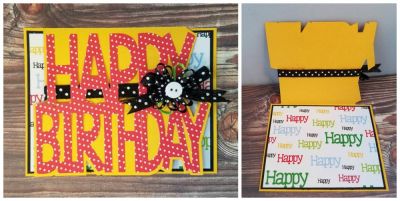 *happy birthday
sizzix happy birthday card set. papers tsol.
