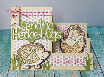 *hedgehugs
basic step up card die set. hedgehog2stamp and dies. all products tsol.
