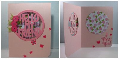 *hello my friend... i miss you
cardstock, paper, ink, stamps and dies.... all TSOL! :)  mini flower dies and triplitbutterfly2stamp
Keywords: miniflowerdies