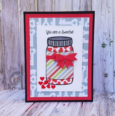 you are a sweetie
mini bow die. pb&j2enjoy stamp set. stitched rectangle dies. tsol papers/inks/markers
Keywords: pb&j2enjoy