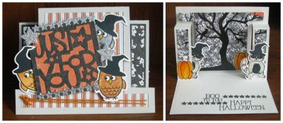 *just for you ... halloween!
sizzix kindness sentiment step up card die set. critters4halloween. thanks2fall. (papers by recollection)
Keywords: critters4halloween