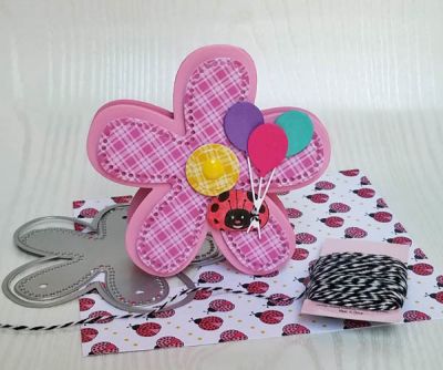 happy birthday
tropical flower fold it. ladybug pudgie, elephant pudgie
