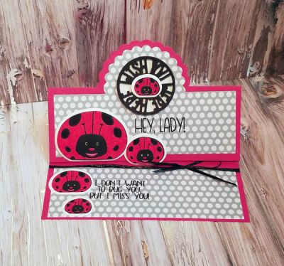 wish you were here
ladybug pudgie. scallop circle stand up. tsol markers/inks/papers
