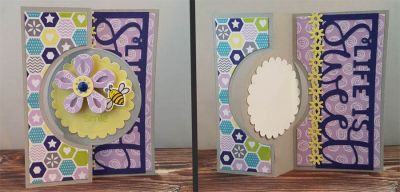 *life is sweet
sizzix border words. sizzix circle flip it. sizzix window die/stamps. papers/embellishments tsol
