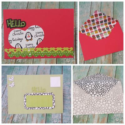 *mini envelopes
