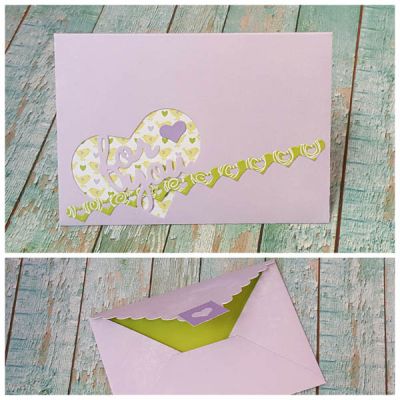 *mini envelope
