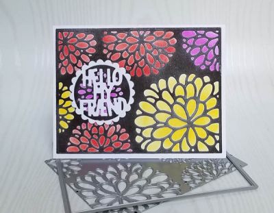 hello friend
mum background die, 2 inch circle dies
