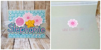 Hello Stephanie
Newport alpha dies. flowersthatwow. butterfly dies. Sizzix word circles #2
Keywords: FlowersThatWow