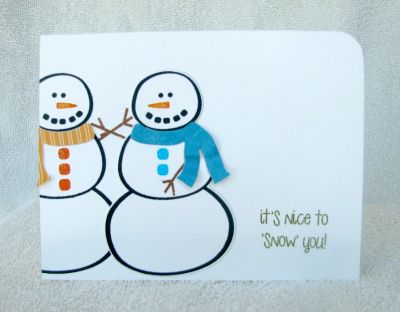 *nice to snow you
