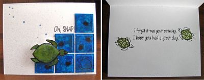 Oh snap!
turtles2love stamp set
