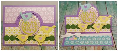 *scallop circle stand up
all products Sizzix/Stephanie Barnard/The Stamps of Life
