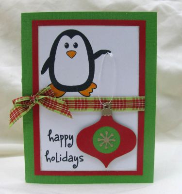 *happy holidays
ornament triplits.  penguins4christmas
