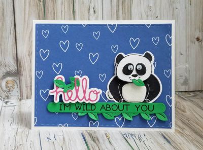 wild about you
pandapudgie11. slider die. leaves from friends step up card die set. stitched rectangle dies. tsol papers
