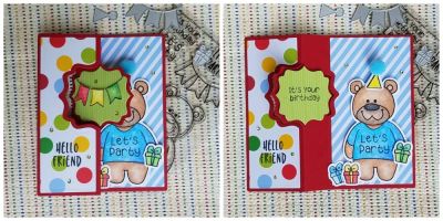 party!
partybear2stamp, fancy frame flip it
