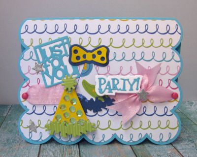 *for you
Scallop edge drop in. Tsol papers and embellishments 
