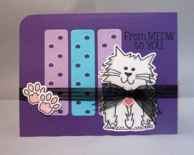 *meow to you
cats2stamp stamps + dies.  also rectangle die from tic tac toe die set.
