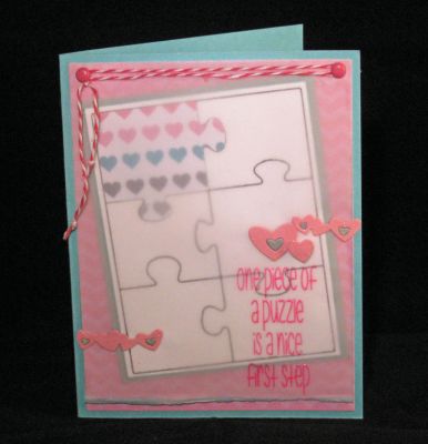 *piece of the puzzle
Sayings4puzzles. Puzzle dies. Tsol paper. sizzix ink transfer paper

