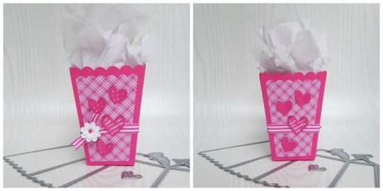 popcorn box die set
