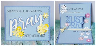 Pray
pray statement stamp and die set. pray 3d drop in die set. mini flower dies. stitched rectangle die
