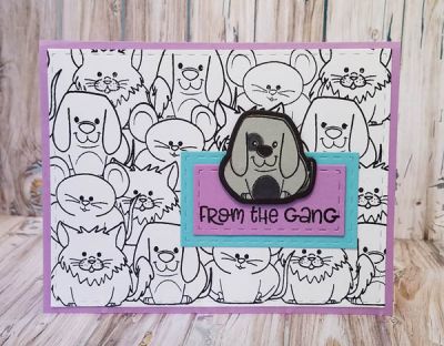 from the gang
sizzix mini pudgies. stitched rectangle dies.

