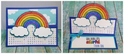 you make life
rainbow2stamp + dies. circle stand up card die. tsol markers. (embossed with glitter ep) tsol papers
