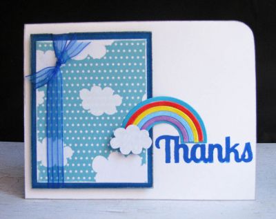*thanks
triplit umbrella dies. sizzix thanks stamp. TSOL papers/ink
