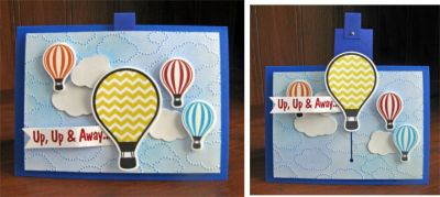 up up & away slider card
hot4balloons stamp/die sets
