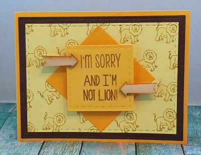*I'm not lion
lion2stamp. stitched square and rectangle dies. tsol embellishments.
