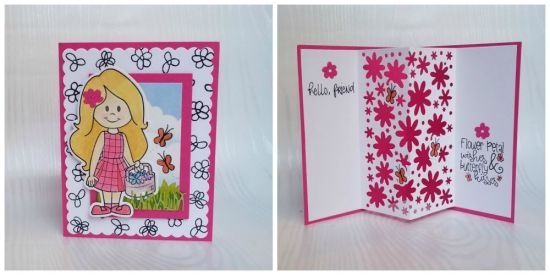 hello friend
stephiedoll3, 3d drop in pop out die set, floral background die, border dies
