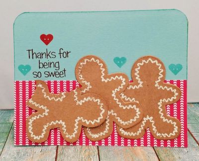 *thanks for being so sweet
moregingerbread2stamp. paper tsol. chomp mark die from watermelon2stamp
