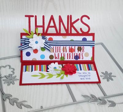 Thanks
word stand up card die set
