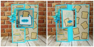 to butter days
toast2stamp/dies. sizzix 5x7 flip it
