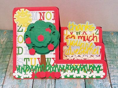 you are awesome
sizzix tree step up.  sizzix word dies. tsol papers.
