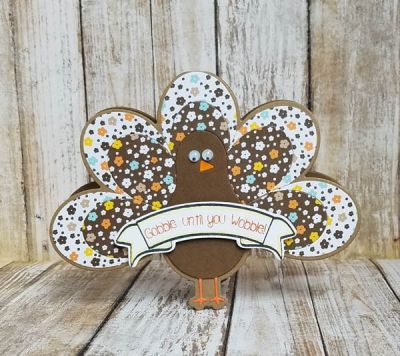 gobble.....
turkey fold it. happy4bannerstwo. sizzix turkey stamp and dies
Keywords: happy4banners