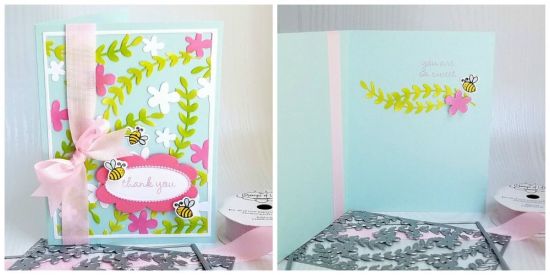 thank you
flower vine & grid set, tinyand2cute stamp and die set, hive4bees
Keywords: tinyand2cute