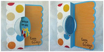 *warm wishes
Snowman2build stamps & dies, happy holidays from penguin 4 Christmas with circle#2 framelit flipit
