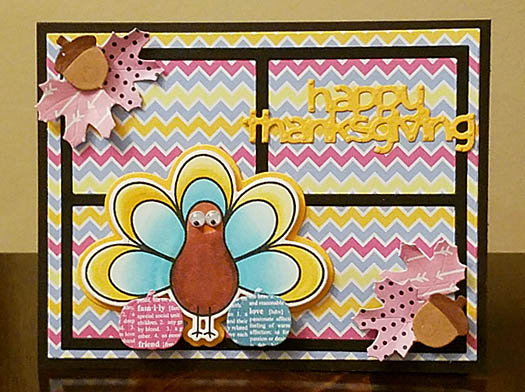 *happy thanksgiving
sizzix turkey stamps/dies. grid 2 die set. sizzix happy thanksgiving 3d drop in sentiment. thank you paper pad (may)
Keywords: griddieset