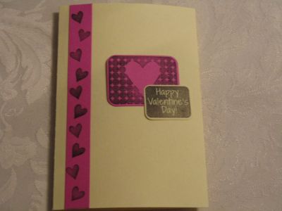 First handmade Valentine's Card
