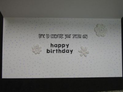 Happy Birthday Inside Card
