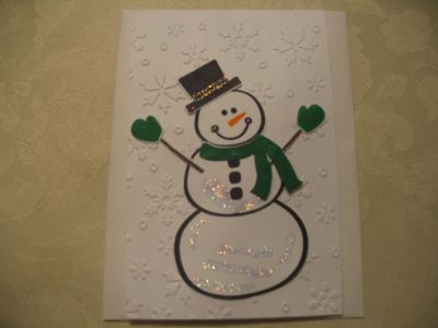 Christmas card cover
