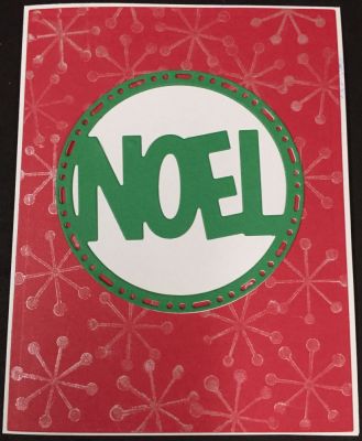 Noel Christmas card
