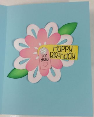 Birthday card - inside
