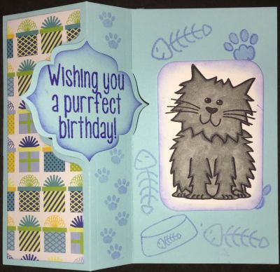 Regal Flip-its card Cat2stamp inside card
