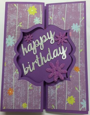 Regal Flip-its gatefold card - front
