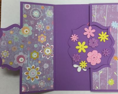Regal flip-its gatefold card - front right
