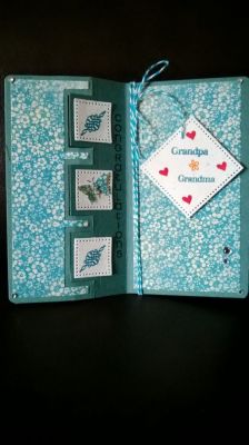 Congratulations Card ( inside )
Using multiple stamps from sets...Keep Calm, Sampler2Love, Standup4Sentiments & Getwell2you. Stephanie Barnard cardstock & ink/sprays & triple square flip-it die.

